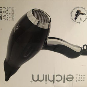 Elchim 3900 black and gold hair dryer